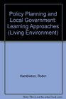 Policy Planning and Local Government