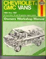 Chevrolet  GMC vans owners workshop manual