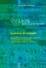 Spielrume der Medialitt Linguistische Gegenstandskonstitution aus medientheoretischer und pragmatischer Perspektive
