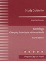 Study Guide for Sociology Changing Societies in a Diverse World