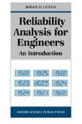 Reliability Analysis for Engineers An Introduction