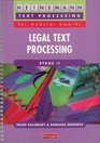 Legal Text Processing Stage II