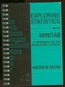 Exploring Statistics With Minitab A Workbook for the Behavioural Sciences
