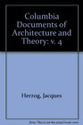 D Columbia Documents of Architecture and Theory