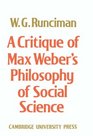 A Critique of Max Weber's Philosophy of Social Science