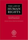 The Law of Human Rights Second Annual Updating Supplement