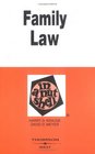 Family Law: In a Nutshell (Nutshell Series)