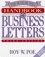 The McGrawHill Handbook of Business Letters