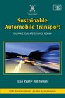 Sustainable Automobile Transport Shaping Climate Change Policy