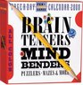Brainteasers Mind Benders Puzzlers Mazes  More PageADay Calendar 2008