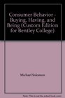 Consumer Behavior  Buying Having and Being