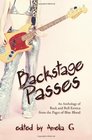 Backstage Passes An Anthology of Rock and Roll Erotica from the Pages of Blue Blood