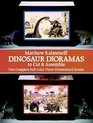 Dinosaur Dioramas to Cut  Assemble