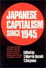 Japanese Capitalism Since 1945 Critical Perspectives
