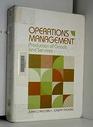 Operations Management Production of Goods and Services