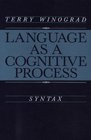 Language As a Cognitive Process Syntax