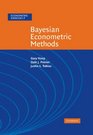 Bayesian Econometric Methods