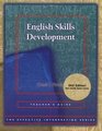 English skills development Teacher's guide