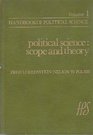 Handbook of Political Science Political ScienceScope and Theory v 1