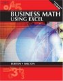 Business Math Using Excel Text/CD