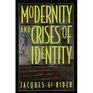 Modernity and Crises of Identity Culture and Society in FinDeSiecle Vienna