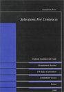 Selections For Contracts Statutes Restatements Second Forms 1998 Edition