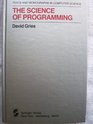 The Science of Programming Texts and Monographs in Computer Science