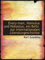 Everyman Homulus und Hekastus ein Beitr zur internationalen Literaturgeschichte