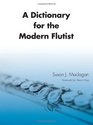 A Dictionary for the Modern Flutist