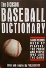 The Dickson Baseball Dictionary