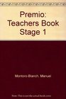 Premio Teachers Book Stage 1