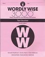 Wordly Wise Grade 6 Test Booklet