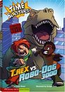 T Rex vs RoboDog 3000
