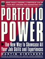 Peterson's Portfolio Power The New Way to Showcase All Your Job Skills and Experiences