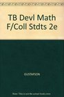 TB Devl Math F/Coll Stdts 2e