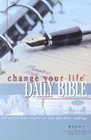 Change Your Life Daily Bible/change Your Life Daily Journal New Living Translation
