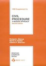 1999 Supplement to Civil Procedure A Modern Approach 1999