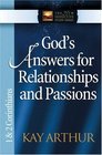 God's Answers for Relationships and Passions: 1  2 Corinthians (The New Inductive Study Series)