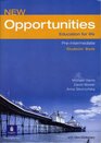 Opportunities PreIntermediate Student Book Pack WITh Opportunities Global PreIntermediate Students' Book AND Opportunities DVD