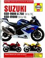 Suzuki GSXR600 and 750  GSXR1000  Service and Repair Manual