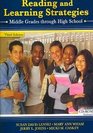 Reading and Learning Strategies Middle Grades Through High School