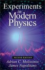 Experiments in Modern Physics