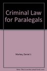 Criminal Law for Paralegals