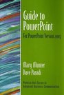 Guide To Powerpoint 2007