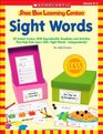 Shoe Box Learning Centers Sight Words 30 Instant Centers With Reproducible Templates and Activities That Help Kids Learn 200 Sight WordsIndependently