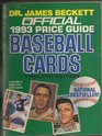 Baseball Cards Official 1993 Price Guide