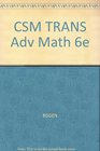CSM TRANS Adv Math 6e