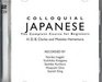 Colloquial Japanese The Complete Course for Beginners