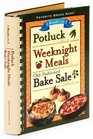 3 Books in 1 Potluck Cookbook Weeknight Meals Cookbook Oldfashioned Bake Sale Cookbook