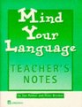 Mind Your Language Teacher's Notes